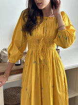 Yellow Haze Summer Dress Dresses  - Sowears