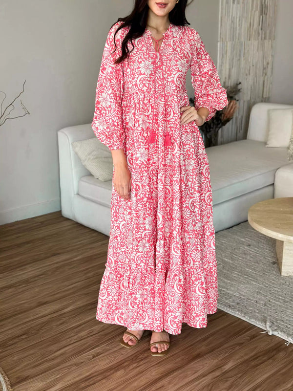 Mandala Summer Long Dress