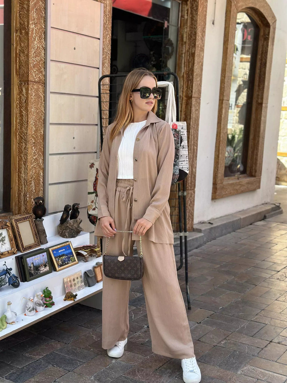 Cody - Beige Co ord Set