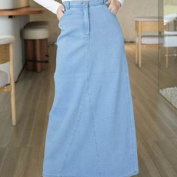 Buy Denim Denim Skirt Lazada Lazada High Waisted Denim Skirt 3xl