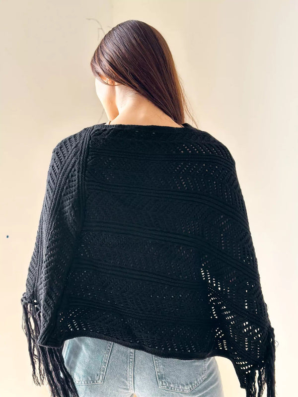 Fringe Upper Black