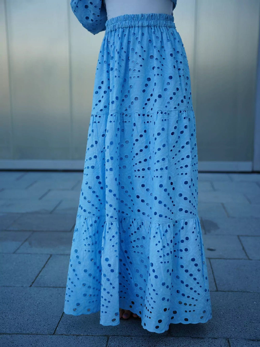Leia Cut Work Skirt