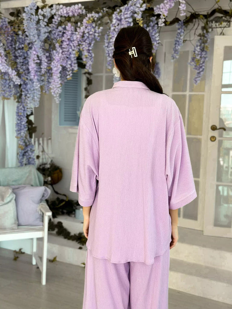 Lily Lavender Co Ord Set Outfit Sets  - Sowears