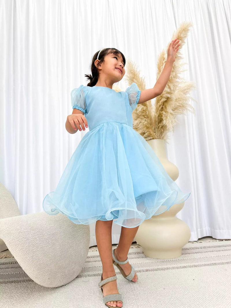 Mini Felipe Organza Dress Outfit Sets  - Sowears