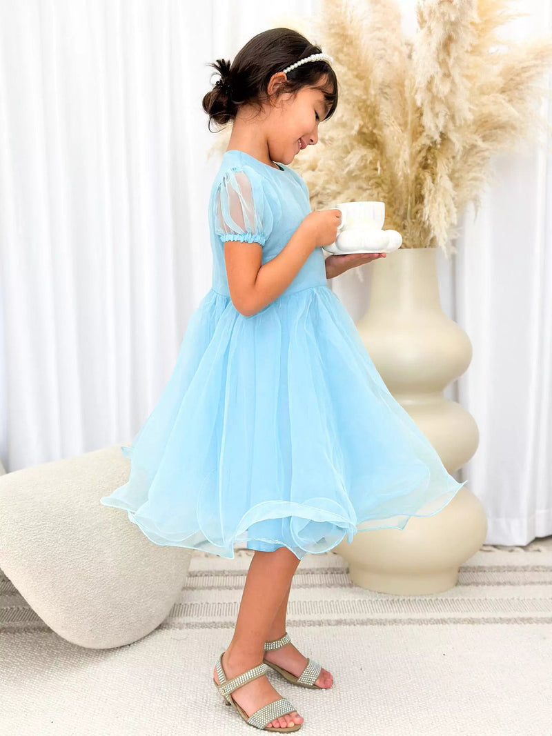 Mini Felipe Organza Dress Outfit Sets  - Sowears