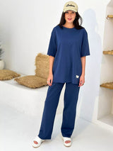 Unstoppable Everyday Co Ord Set - Blue Outfit Sets  - Sowears