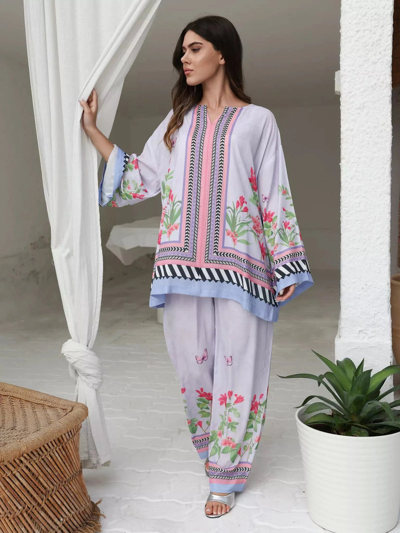 Mini Wisteria Co Ord Set For Girls
