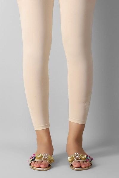 Basic Tights - Beige pants  - Sowears