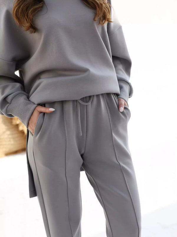 Tasia Move Grey Sweat Pants pants  - Sowears