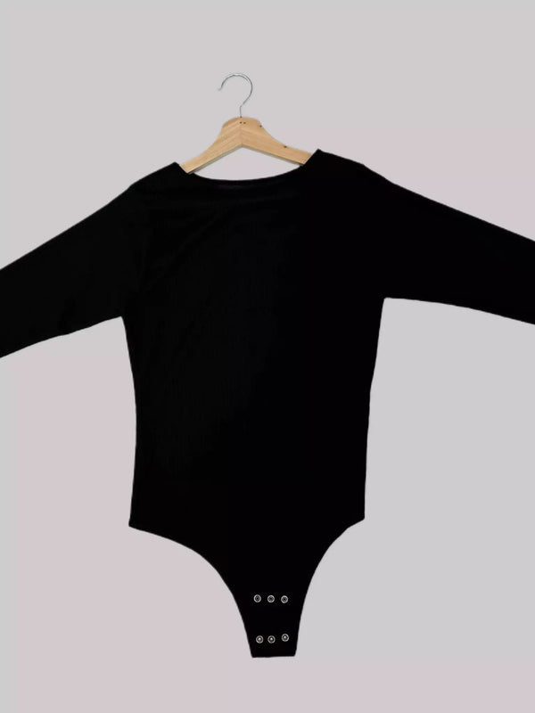 Black Bodysuit Shirt shirts  - Sowears