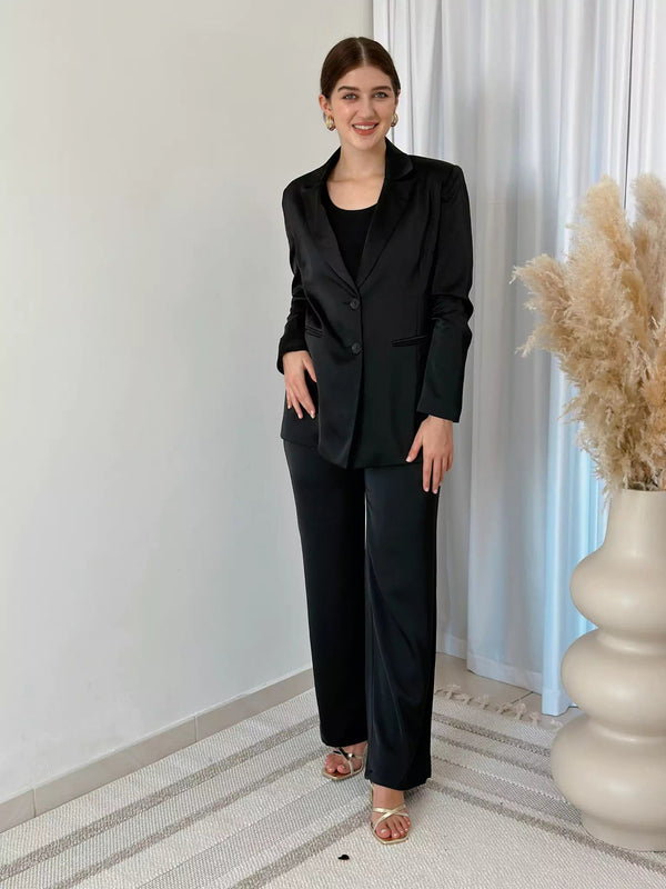 Luxe Blazer and Pants Set - Main Image