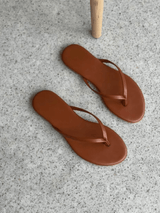 Classic Brown Flats Shoes  - Sowears