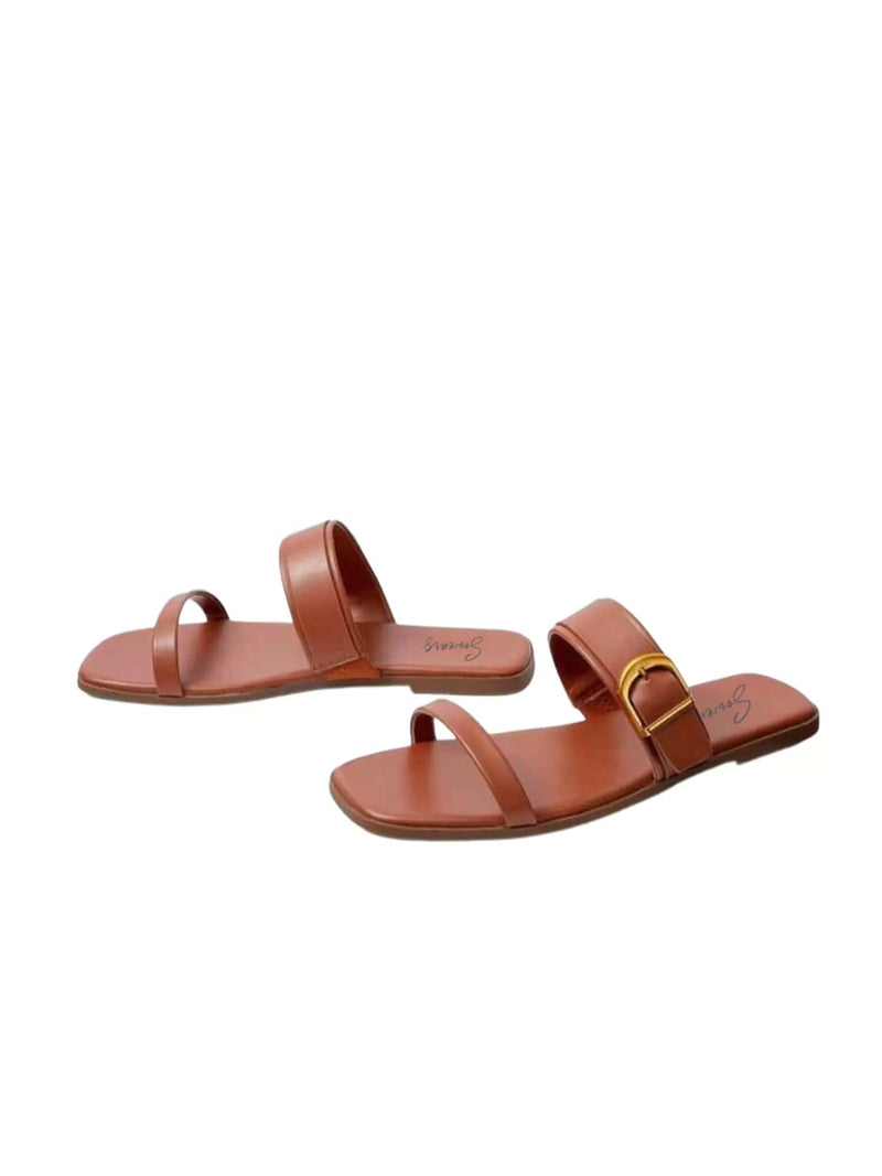 Toast Flat Slides shoes  - Sowears