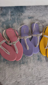 lady flat sandals collection