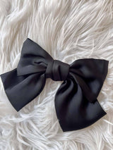 Black Hair Bow Apparel & Accessories  - Sowears