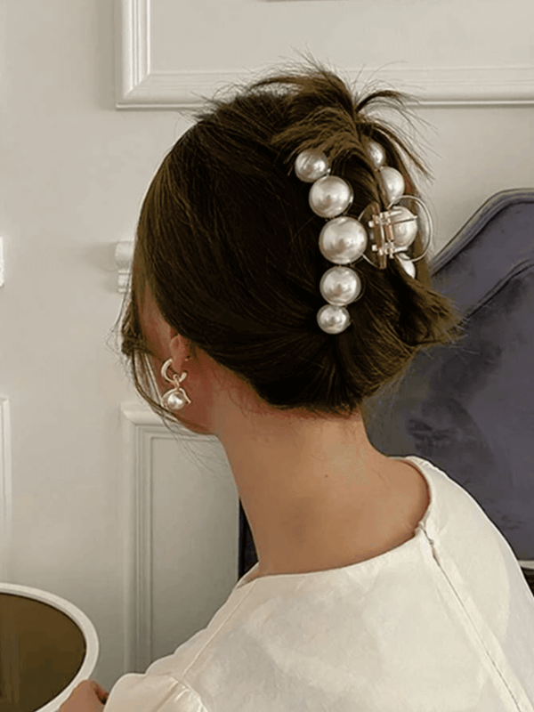 Pearl Hair Clip Apparel & Accessories  - Sowears