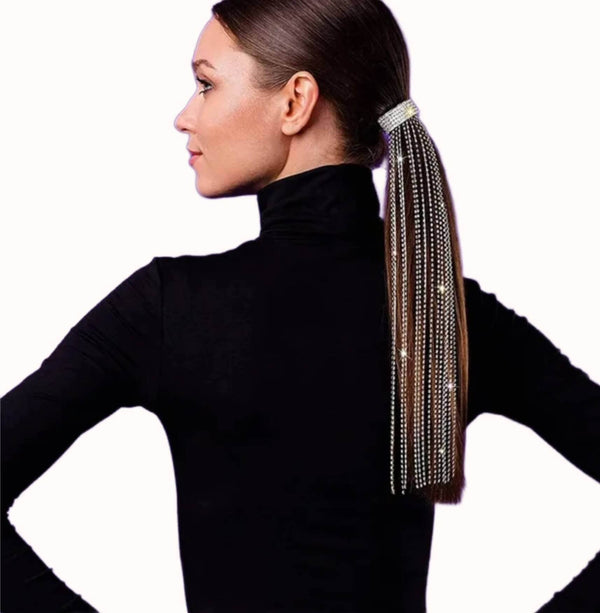 Rhinestone Circular Hair Clip Apparel & Accessories  - Sowears