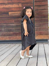 Mini Black Kaftan Baby & Toddler Dresses  - Sowears
