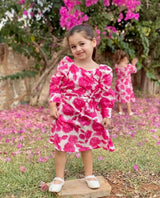 Mini Flora In Cotton Dress Baby & Toddler Dresses  - Sowears