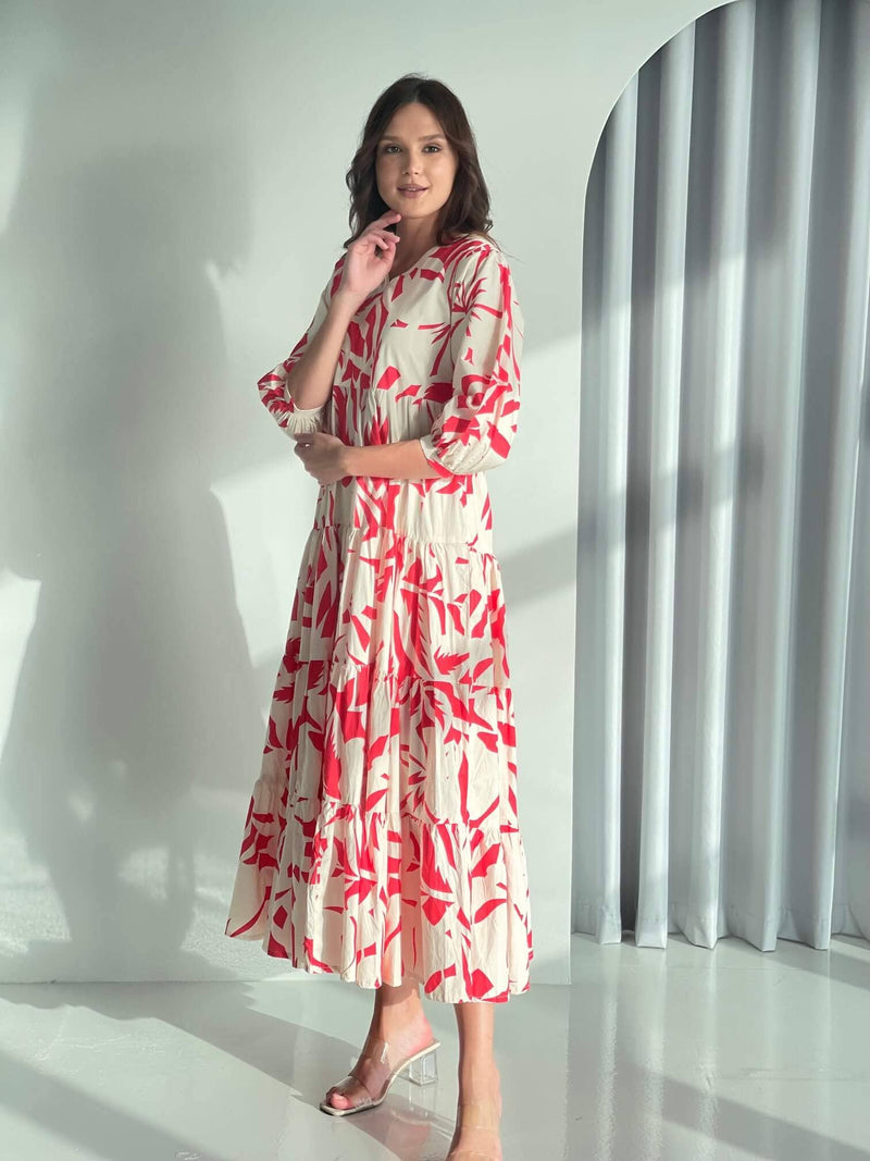 Alani Printed Dress Dresses  - Sowears