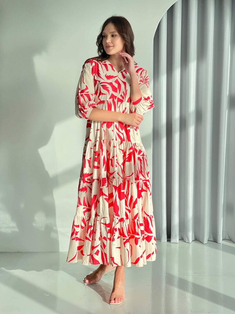 Alani Printed Dress Dresses  - Sowears