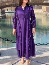 Let’s Be Fancy Dress In Purple Dresses  - Sowears