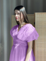Whimsical Dress In Lilac Dresses  - Sowears