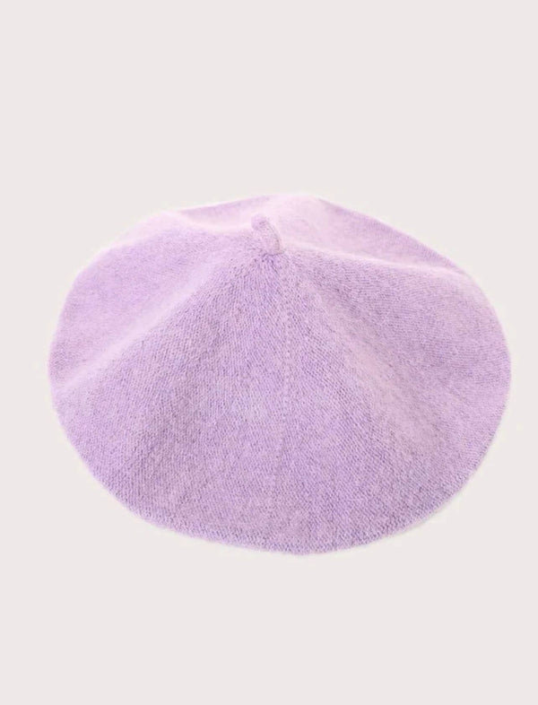 Beret Hat In Lilac Hats  - Sowears