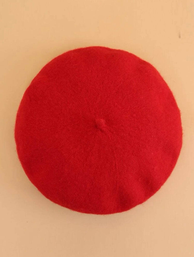 top of the red beret cap by sowears
