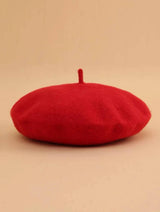 red beret cap by sowears